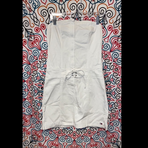 Tommy Hilfiger Dresses & Skirts - •VTG TOMMY HILFIGER• strapless denim dress